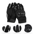 thumbnail image 2 of par de guantes de ciclismo para exteriores, transpirables y antideslizantes (negros)., 2 of 6