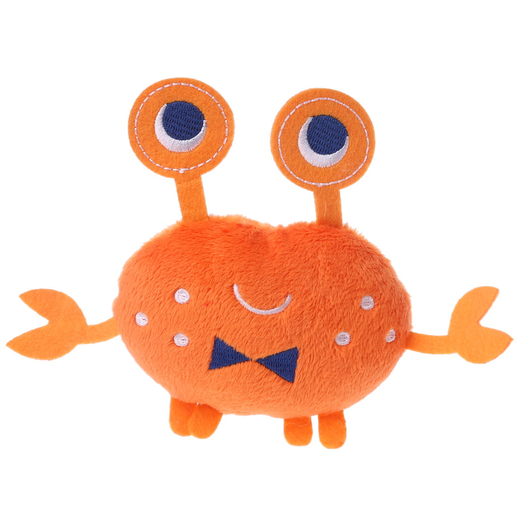Soft Plush Dog Toys Cartoon Lobster Crab Squeaky Toys Interactive Pet Puppy Toy` 