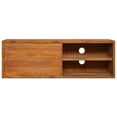 thumbnail image 3 of vidaXL Wall-mounted TV Stand TV Console Wall-mounted TV Unit Solid Teak Wood, 3 of 20