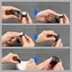 thumbnail image 5 of Faros delanteros de plástico con forma de cocodrilo, pequeños y divertidos, para correr y acampar, recargables por USB., 5 of 5