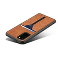 thumbnail image 2 of Allytech Samsung Galaxy Note 20 Ultra Back Cover, Slim Fit Shockproof Credit Card Holder Protection Bumper Anti-scratch Wallet Case Cover for Samsung Galaxy Note 20 Ultra 6.9", Brown, 2 of 6
