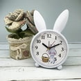 thumbnail image 5 of Kugisaki Analog Alarm Clock with Nightlight Unique Cute Shape Modern Electronic Clock for Bedroom Home，Ideal Gift, 5 of 6