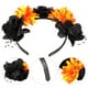 thumbnail image 5 of Halloween Diadema de la diadema gótica Gótica Cosplay Cosplay Banda para el cabello de flores, 5 of 6