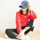 thumbnail image 5 of Gorras de béisbol para mujer, sombrero para el sol Unisex a la moda, sombreros de tamaño ajustable para verano e invierno, gorra de béisbol de felpa con estampado de pentagrama de piel sintética de, 5 of 5