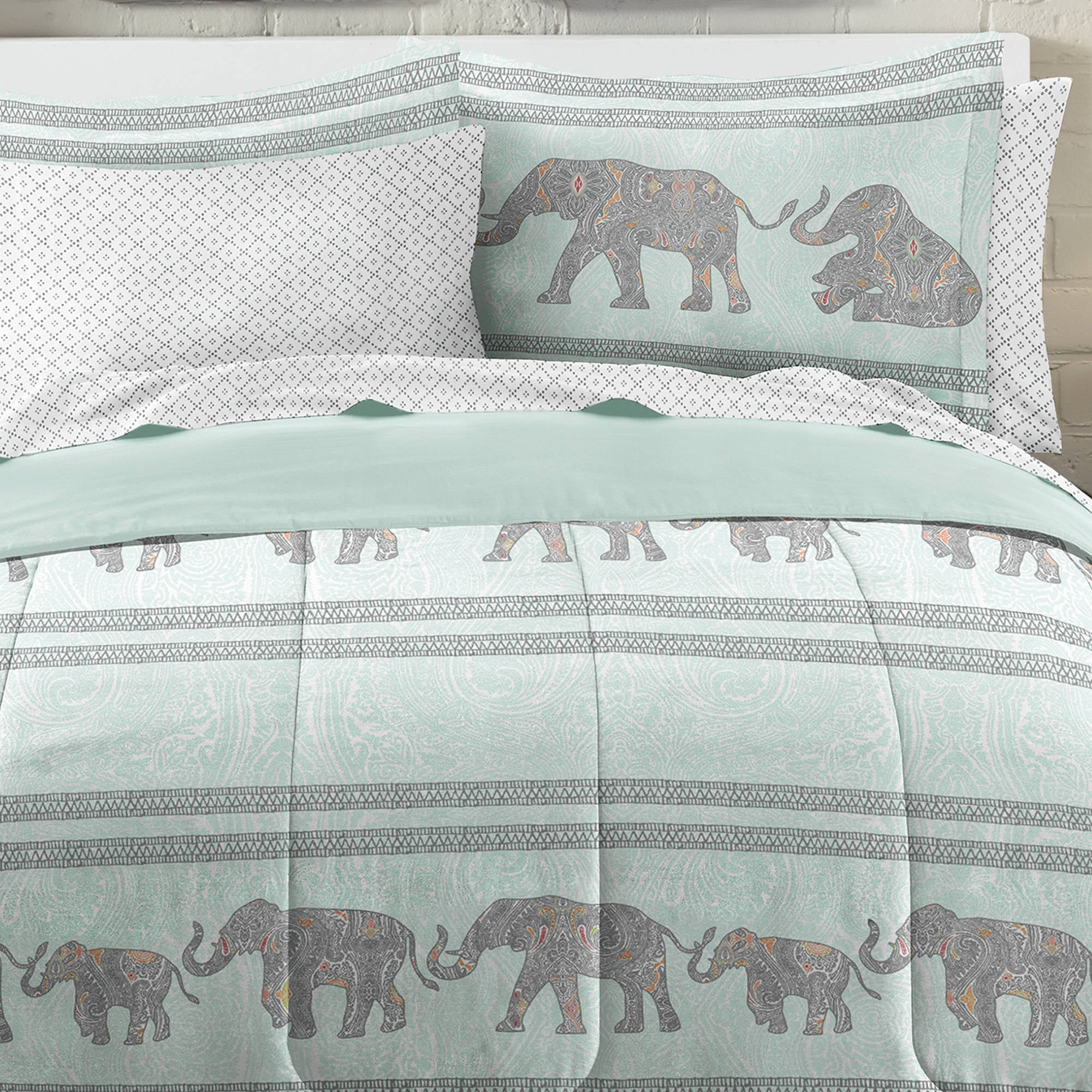 walmart elephant bedding