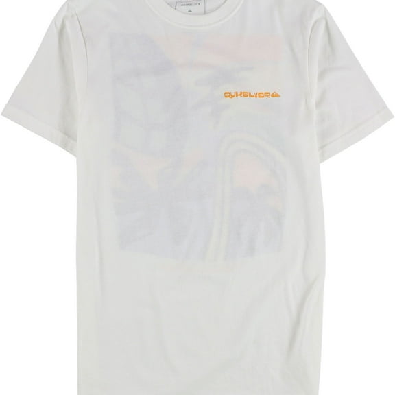 Quiksilver Mens Weird Trip Graphic T-Shirt, Multicoloured, Small