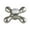 Brushed Nickel, variant on Kingston Brass KBH1790AXC Cold Metal Cross Handle, 3/8" X 16Pt - Black