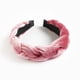 thumbnail image 1 of Sonducket Diadema de terciopelo trenzado, diademas anchas de lujo para mujeres y niñas, aro para el pelo, banda para la cabeza sólida, Type3 NO3, 1 of 6