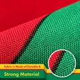 thumbnail image 5 of G128 Benin Beninese Flag | 3x5 Ft | LiteWeave Pro Series Printed 150D Polyester | Country Flag, Indoor/Outdoor, Vibrant Colors, Brass Grommets, Thicker and More Durable Than 100D 75D Polyester, 5 of 6