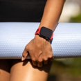 thumbnail image 5 of Correa para Apple Watch Band (roja/negra) 49mm 45mm 44mm 42mm, Correa deportiva de silicona suave transpirable para iWatch SE/Apple Watch Series 8 7 6 5 4 3 2 1, 5 of 5