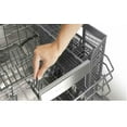 thumbnail image 4 of SHS863WD2N 24 300 Series Built-In Fully Integrated Dishwasher with Scoop Handle  16 Place Settings  5 Cycles  5 Options  44 dBA Noise Level  Standard 3rd Rack  RackMatic  and Aquastop  in White, 4 of 9