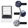 thumbnail image 4 of Shisuyan Folding With Toilet Dog Cage Teddy Poodle Small And Medium Dog Cat Cage Rabbit Cage Pet Cage(Black), 4 of 8