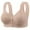 #146-Gray, variant on Censtreet Women's Comfort Front-Close Wireless, Seamless Cooling T-Shirt Bra Breathable Everyday Bra