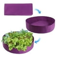 thumbnail image 3 of Plant Grow Bags, Round Raised Garden Planting Beds Pots,Durable Breathe Cloth Planting Container For Potatoes Vegetables And Fruits, Gardening & Outdoor-Purple&15 Gallon, 3 of 5