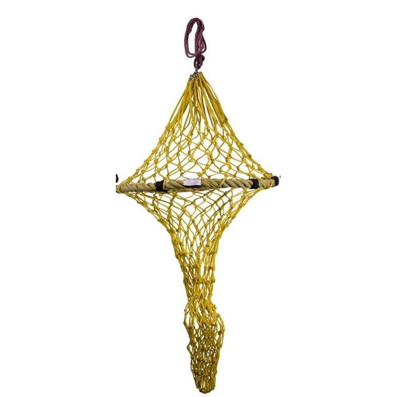 Derby Originals 48” Quik-Fil Slow Feed Hanging Hay Net for Horses