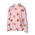 thumbnail image 2 of Haiem Hand Drawn Strawberry UPF 50+ Fishing Shirts for Men Long Sleeve UV Sun Protection Hoodie Non-Mask Outdoor Hiking Shirts, 2 of 8