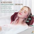 thumbnail image 2 of Almohada de baño RUVINCE, bañera ergonómica de lujo con ventosas, 2 of 6