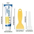 thumbnail image 3 of Wall Paste Repair Kit (Spackle Scraper Tool, Patch Compound), Wall Mending Agent Paste With Scraper, Upgrade Spackle For Easy Wall Repair, Meiiso, 3 of 9