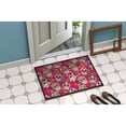 thumbnail image 4 of Day of the Dead Pink Doormat 18x27, 4 of 4