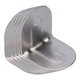 thumbnail image 2 of ANGGREK 10 Pcs Supports d'Angle Droits en Acier Inoxydable Attaches pour Étagères Meubles, Attache d'Angle, Attelle d'Angle, 2 of 8
