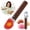 Brown BW 1 Pack, variant on AuroraX Heated Ice Cream Spoon Electric Stainless Steel Spoon Digital Display Rechargeable USB Charging Portable Automatic Ice Cream Scoop Black