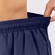 thumbnail image 5 of Yaoyar Men's Drawstring Running Shorts Lightweight Quick Dry Workout Shorts, Basketball Running Short with Zipper Pockets, 5 of 6