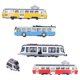 thumbnail image 2 of High-Speed Train Bus Model Pull Back Vehicle Collection Model Toy for Children(D-group), 2 of 5