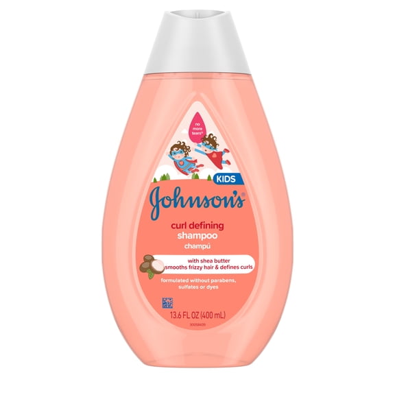 Johnson's Curl Defining Toddler & Kids' Shampoo, 13.6 fl. oz