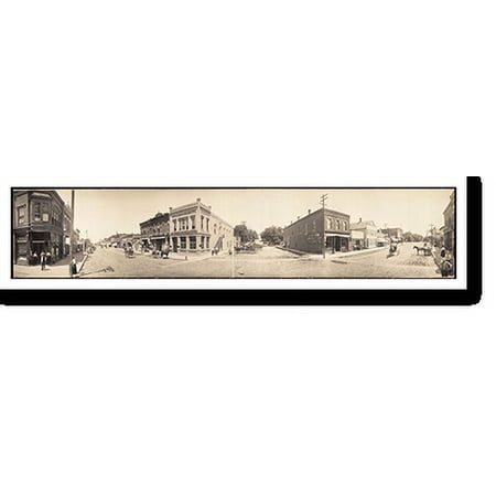 Historic Print, IA Missouri Valley 1908 PHOTO, Width 7" x Length 36"