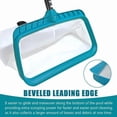 thumbnail image 4 of Pool Skimmer Net Heavy Duty Swimming Leaf Rake Deep Fine Nylon Mesh Bag Fast Cleaning Debris Removal Tool Pole Not Included, 4 of 8