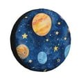 thumbnail image 1 of Balery Planets And Stars1 Cubiertas para Neumáticos - Protector Resistente para Neumáticos de Camioneta, SUV, Remolque, Camper y RV-17 inch, 1 of 6