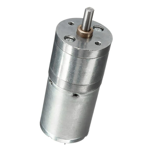 Motorreductor de CC compacto con control de velocidad variable: ideal para juguetes eléctricos 6V 1360RPM
