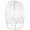 White, variant on White Full Face Mesh Veil Bandana Mask, See-Through Head Cover for Women Wedding Masquerade Ball