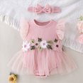 thumbnail image 2 of NOLDARES Little Girls A-Line Dress Cute Pattern Sleeveless Casual Toddler Girl Dresses for Party 1-8 Years(Pink,6-9 Months), 2 of 5