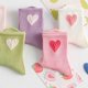 thumbnail image 4 of Kids Everyday Medium Crew Socks 5 Pairs Elastic Ankle Support Polyester Selection Skin Safe For Active Children Random color 3, 4 of 4