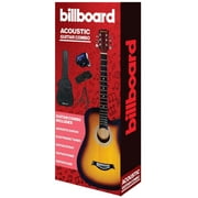 Billboard 38" Acoustic Guitar Set  (Includes Acoustic Guitar, Electronic Tuner, Guitar Strap, Guitar Stand and Guitar Case)