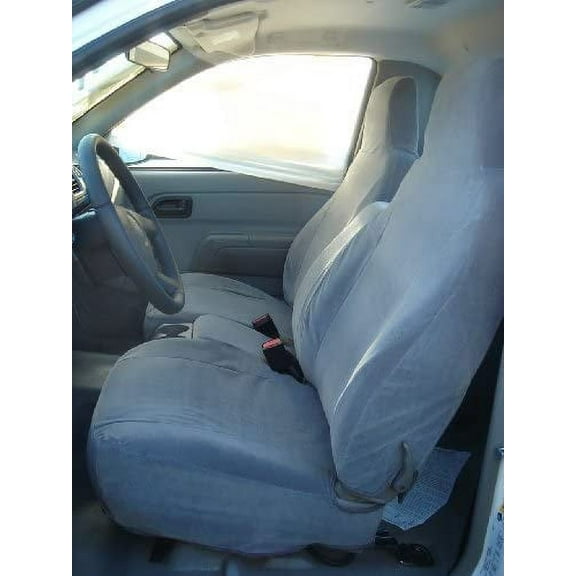 C1106 2004-2012 Chevy Colorado and GMC Canyon Front 60/40 Split Seat without Armrest In Gray Velour