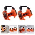 thumbnail image 2 of 1 Paire de Roues de Chaussures Lumineuses Chaussures de Patinage Portables Réglables Accessoire de Jeu, 2 of 7