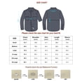 thumbnail image 7 of Weilanxin Men's Sun Protection Fishing Shirts Long Sleeve Travel Work Shirts for Men UPF50+ Button Down Shirts with Zipper Pockets Black L, 7 of 7