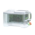 thumbnail image 1 of Almencla Contenant d'Eau Seau de Stockage d'Eau Pichet Transparent, Réservoir de Stockage d'Eau Support de Stockage d'Eau pour Randonnée Lavage Réservoir de Camping 18 L, 1 of 8