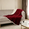 thumbnail image 4 of Double Layer Flannel Blanket For Year Round Warmth And Comfortable Cozy Home Use, 4 of 5