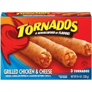 Tornados Grilled Chicken & Cheese Tornados, 8.4 oz