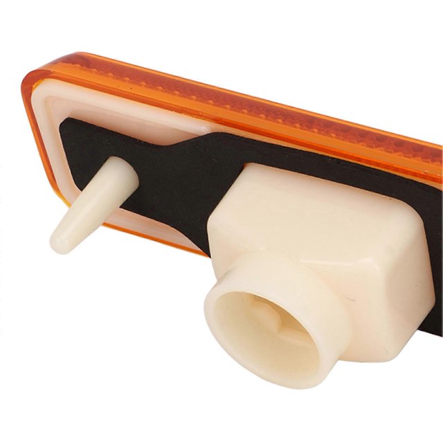 Side Clearance Lamp Yellow Lighting IP65 Waterproof Side Marker Light for Auto Car Bus Truck Trailer Boat