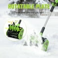 thumbnail image 6 of Aootek 40V 13-inch Cordless Snow Shovel,Battery Snow Blower,Battery Powered Snow Thrower,with Auxiliary Handle and 4.0Ah*2 Portable Battery,with Glove and Goggles, 6 of 9