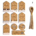 thumbnail image 2 of 1 Set Christmas Themed Gift Tags Foldable Paper Present Wrapping Gift Labels for Gifts, 2 of 9