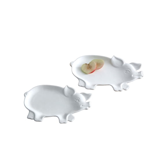 CTW Home 680641 Piglet Plates - Set of 2