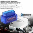 ZGBY Elm327 Bluetooth Obd2 Car Detection Scanner Code Reader Tool For