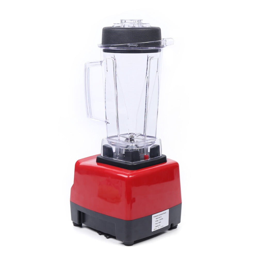 1500W 110V Commercial Smoothie Mixer 2L Large Capacity Juicer Power Food Fruit Ice Processor for Home Bar Restaurant Hotel Cafe