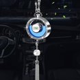 thumbnail image 1 of Bling Car Smell Air Freshener Diffuser Car Logo Perfume Rearview Mirror Pendant Ornament For Car, 1 of 3