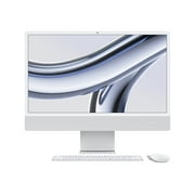 Apple iMac with 4.5K Retina display - All-in-one - M3 - RAM 8 GB - SSD 512 GB - M3 10-core GPU - GigE, 802.11ax (Wi-Fi 6E), Bluetooth 5.3 - WLAN: 802.11a/b/g/n/ac/ax (Wi-Fi 6E), Bluetooth 5.3 - Apple macOS Sonoma 14.0 - monitor: LED 24" 4480 x 2520 (4.5K) - keyboard: US - silver